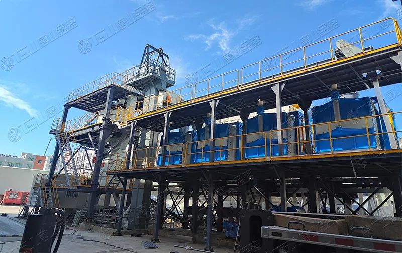 新產品特種砂漿制砂樓，專門生產20-140目特細砂