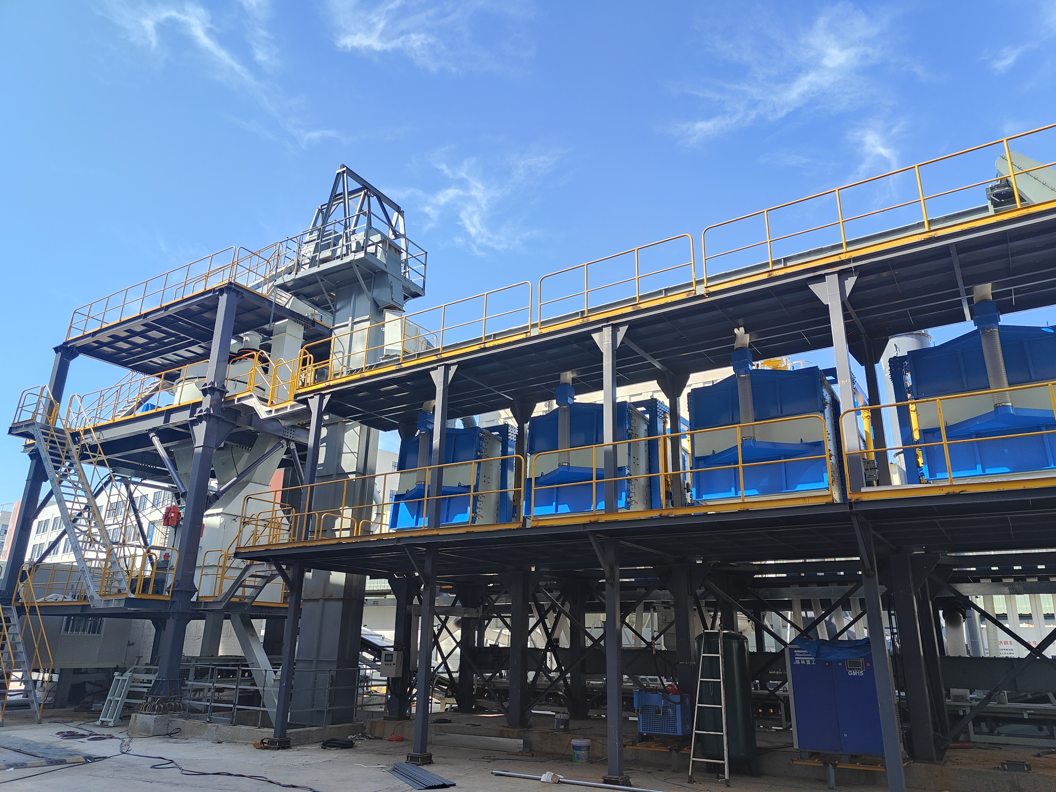 干法制砂樓：讓鋼渣變廢為寶，生產(chǎn)多元機(jī)制砂
